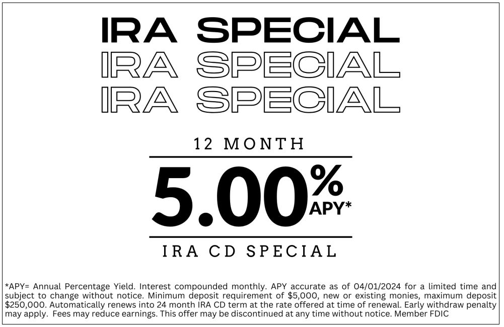 12 Month IRA Special